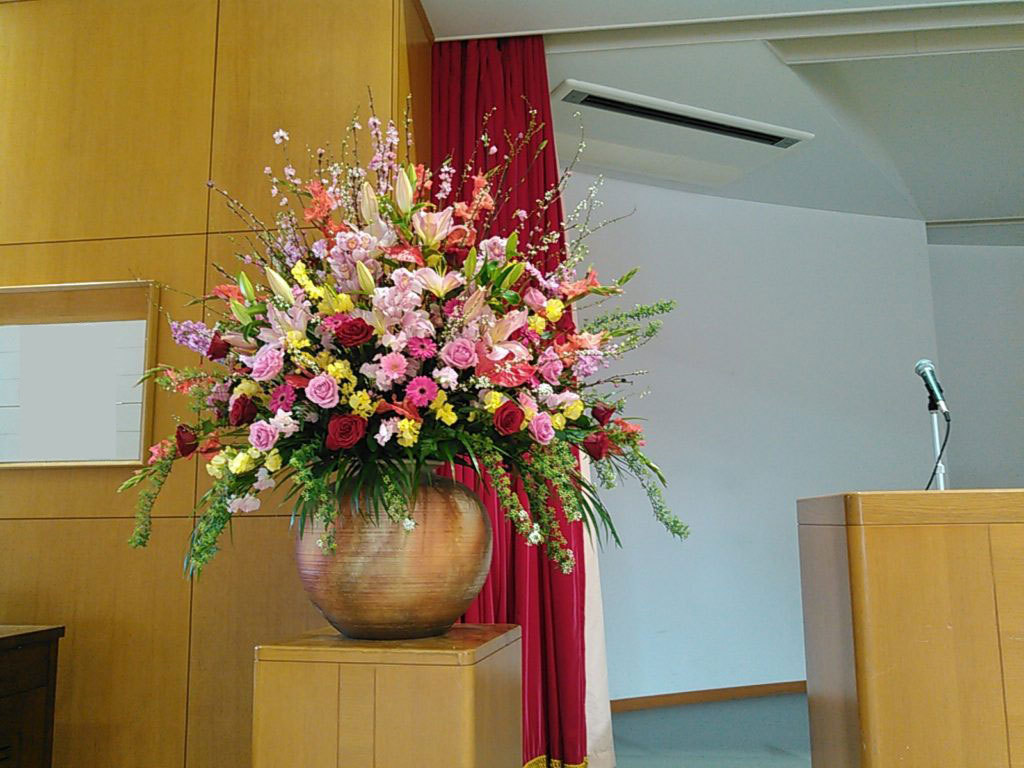 講演会・式典」の花贈りマナーについて教えて下さい。 - 大阪府豊中市