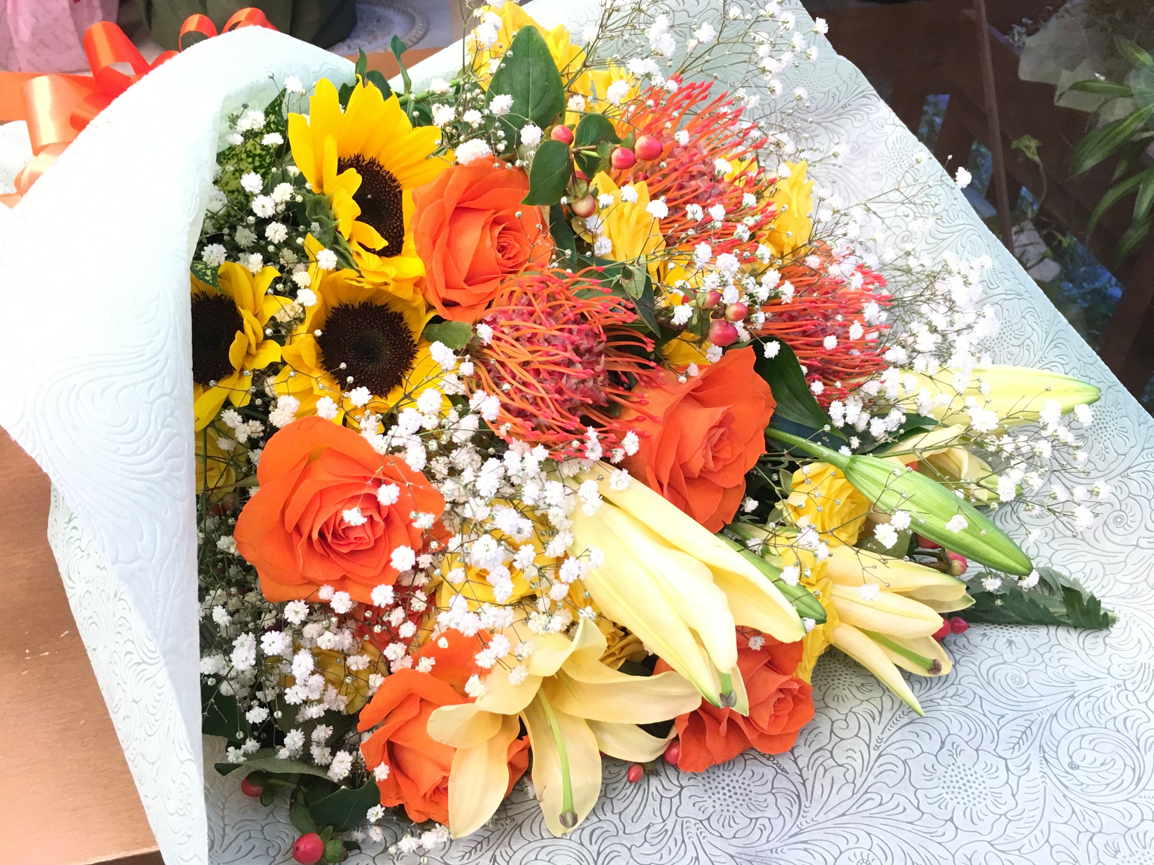 プロポーズで贈る花束 大阪府豊中市の花屋 花の部屋